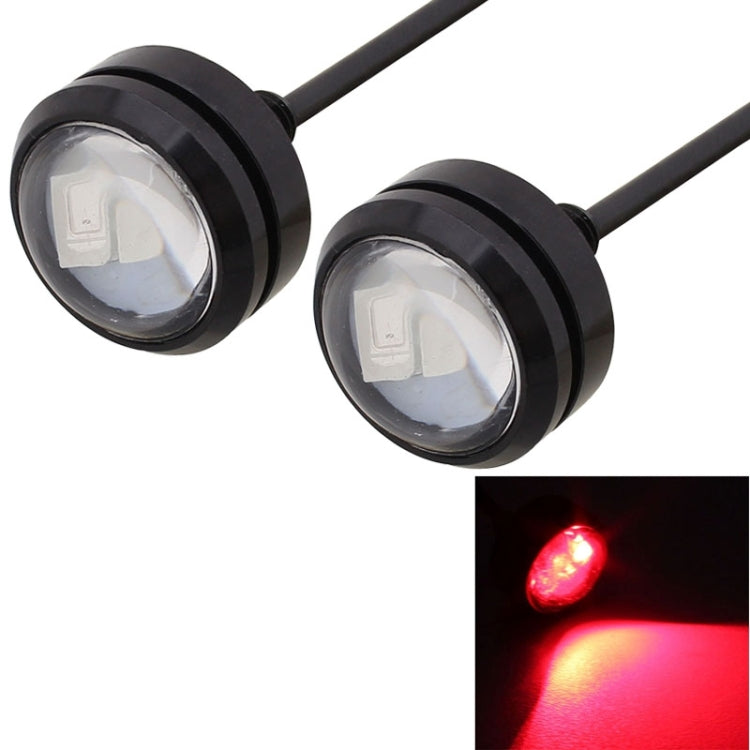 2 PCS 22.5mm 1.5W 150LM Ice Blue Light 3 LED SMD 5630 Spotlight Eagle Eye Light Daytime Running Light for Vehicles — view 11