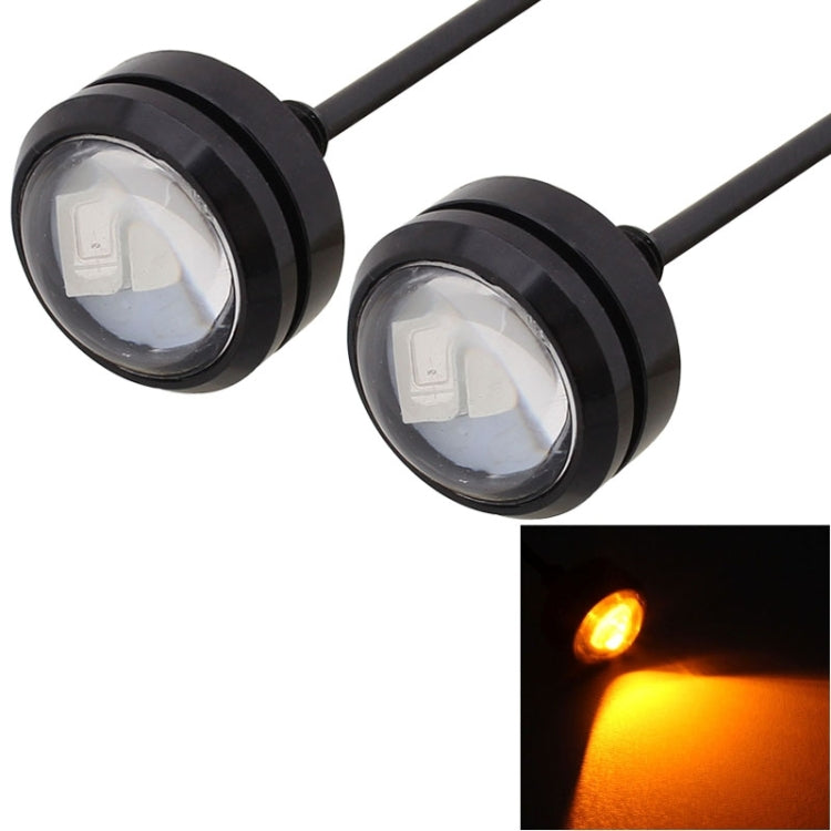2 PCS 22.5mm 1.5W 150LM Ice Blue Light 3 LED SMD 5630 Spotlight Eagle Eye Light Daytime Running Light for Vehicles — view 13