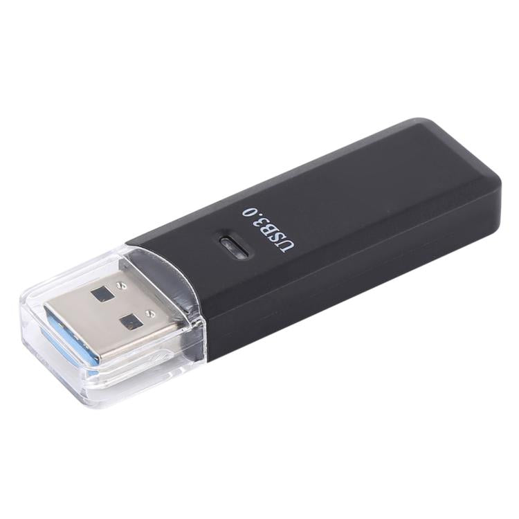 2 in 1 USB 3.0 Card Reader, Super Speed 5Gbps, Support SD Card / TF Card