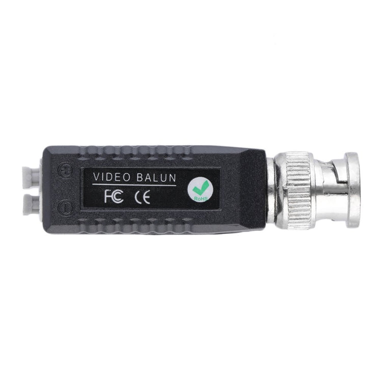 2 PCS CCTV Twisted BNC Single Channel Passive Video Balun Transceiver
