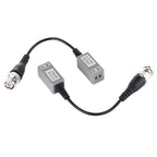 2 PCS HD 202P Coaxial CVI/TVI/AHD 1CH Passive Transceiver Video Balun — 202P