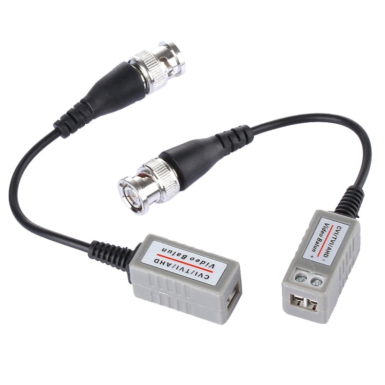 2 PCS HD 202P Coaxial CVI/TVI/AHD 1CH Passive Transceiver Video Balun — view 3