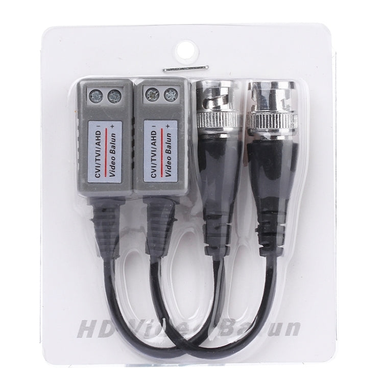 2 PCS HD 202P Coaxial CVI/TVI/AHD 1CH Passive Transceiver Video Balun — view 4