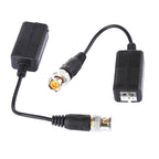 2 PCS HD 205C Coaxial CVI/TVI/AHD 1CH Passive Transceiver Video Balun