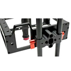 DEBO DET-08 Camera Cage Handle Kit for SLR Camera 5D2 / 5D3 (Black+Red) — view 5