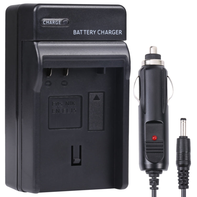 Digital Camera Battery Car Charger for Nikon ENEL15