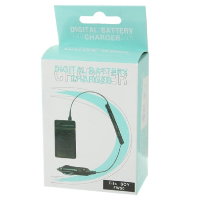 Digital Camera Battery Car Charger for Sony FW50