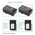 Digital Camera Battery Charger for Panasonic 20E