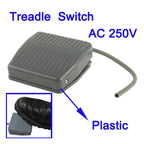 AC 250V 10A Textured Plastic Foot Treadle Switch