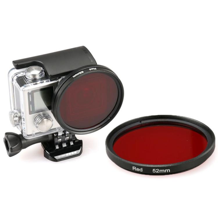 52mm Round Circle Color UV Lens Filter for GoPro HERO 4 / 3+ — view 9