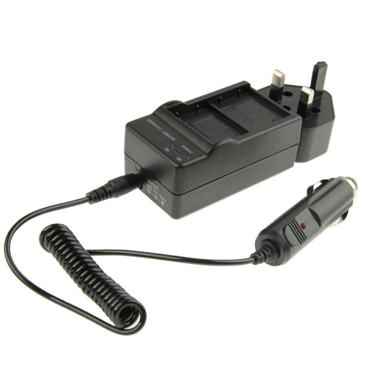 3 in 1 Digital Camera Dual Battery Car Charger for GoPro HERO3+ / 3 AHDBT-201 / AHDBT-301 — S-DLP-2800A