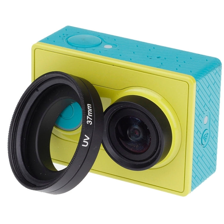 Lens Filter with Cap for Xiaomi Xiaoyi 4K+ / 4K, Xiaoyi Lite, Xiaoyi Sport Camera, 37mm UV Filter