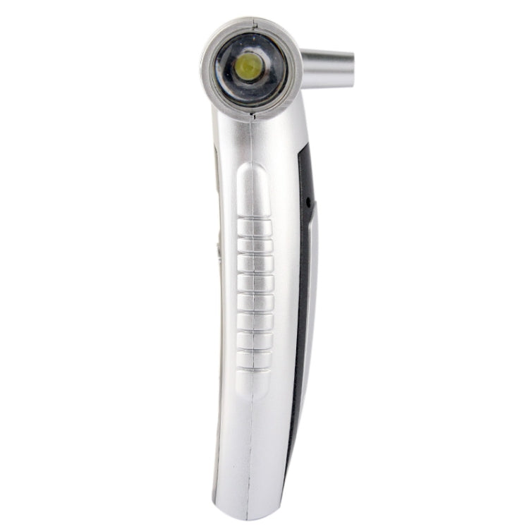 (Digital Tire Gauge + Flashlight + Emergency Hammer + Emergency Seat Belt Cutter) Emergency Utility Tool, 4 in 1