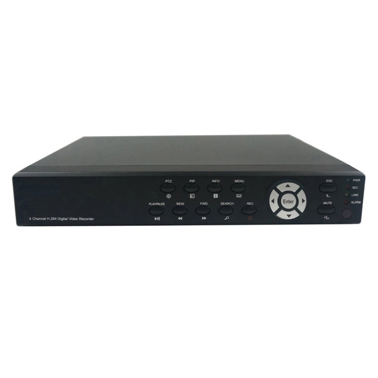 4-CH Embedded Digital Video Recorder Kit (6mm Lens, IR Distance: 25m, H.264 (8204EV+622A), 25m 8204EV+622A, 1 / 3 Sony CCD, 420TVL, 24 x IR LED — S-DVR-0110A