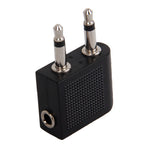 3.5mm Airplane Headphone Socket Adapter
