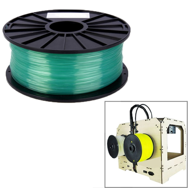 PLA 1.75 mm Transparent 3D Printer Filaments — Blue