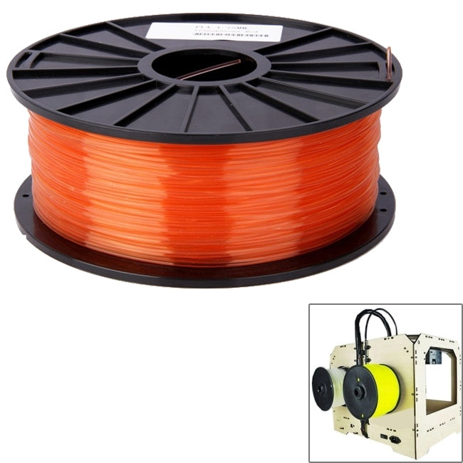PLA 3.0 mm Transparent 3D Printer Filaments, about 115m — Blue