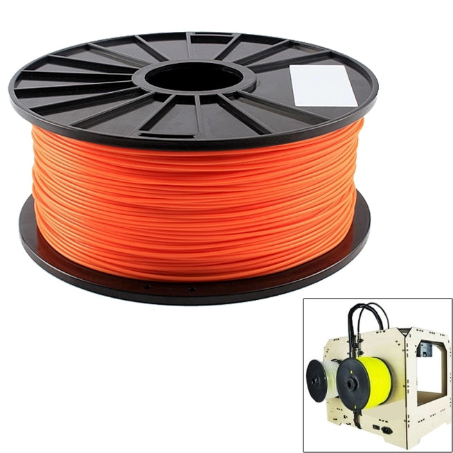 PLA 3.0 mm Fluorescent 3D Printer Filaments, about 115m