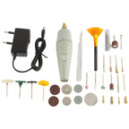 Combination Packages (Drilling + Cutting + Grinding + Polishing), WLXY Mini Electric Drill