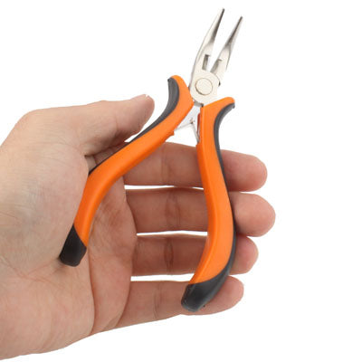 4.5 inch Long Bent Nose Pliers Hand Cutting Tool — view 5