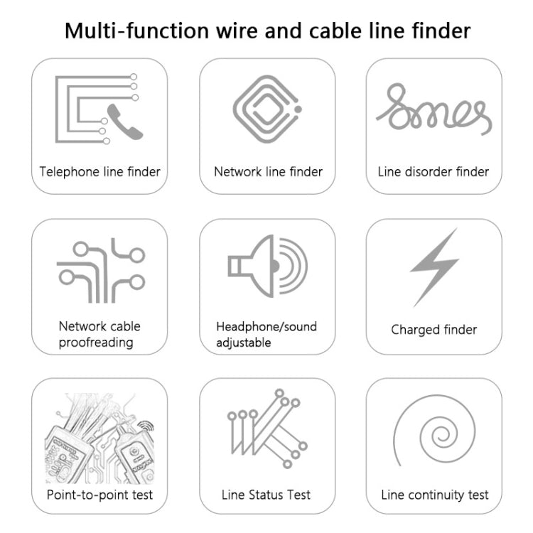 MS6812 Professional Cable Tracker Breakpoint location Tester — view 4