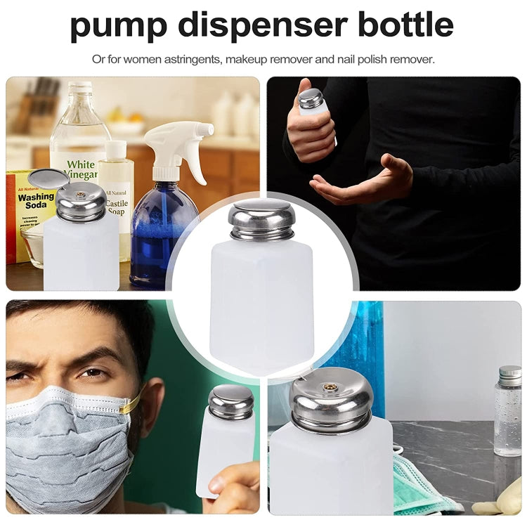 100ml Push Down Alcohol and Liquid Container Bottle