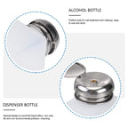 200ml Push Down Alcohol and Liquid Container Bottle