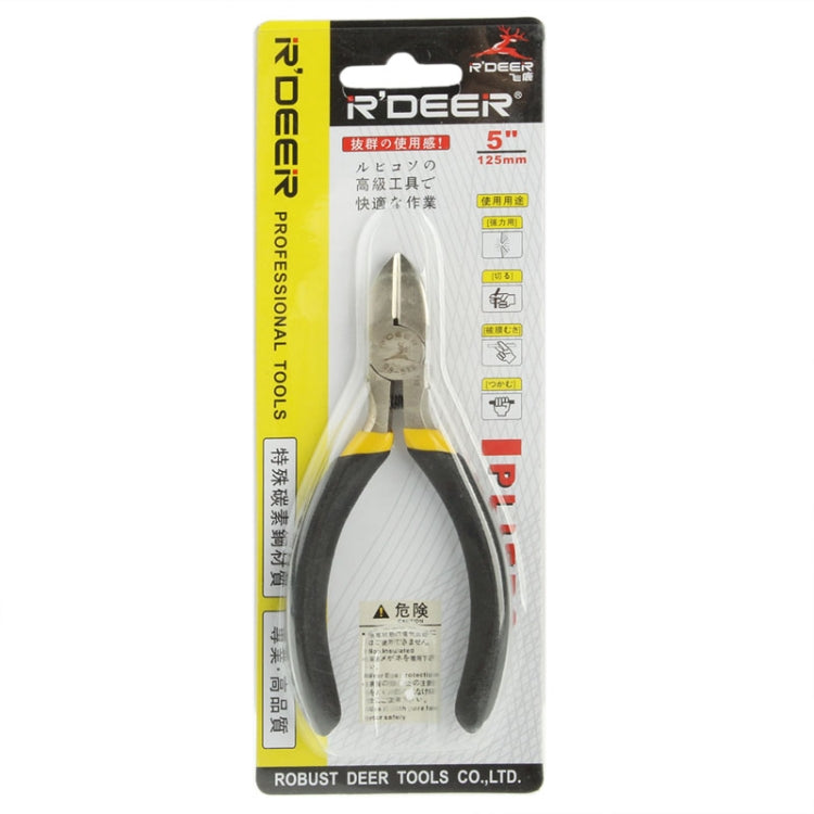 5 inch Chrome Stainless Steel Diagonal Pliers — view 6