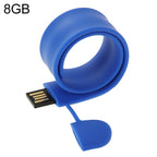 Silicone Bracelet USB Flash Disk with 8GB Memory