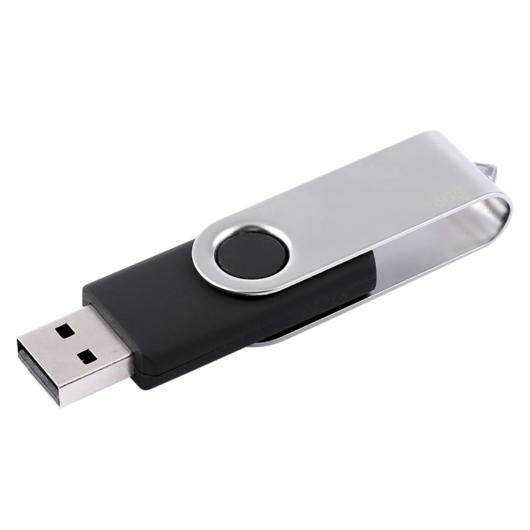 16GB Twister USB 2.0 Flash Disk(Black) — 16GB/Black
