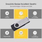 16GB Twister USB 2.0 Flash Disk(Black) — view 6