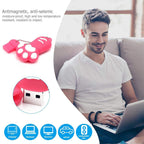 4GB Bear Paw Shaped Silicone USB 2.0 Flash Disk with Anti Dust Cup — view 6