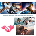4GB Bear Paw Shaped Silicone USB 2.0 Flash Disk with Anti Dust Cup — view 7