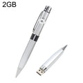 3 in 1 Laser Pen Style USB Flash Disk, Silver (16GB)