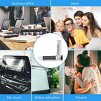 2 in 1 Pen Style USB Flash Disk, Black — Black