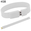 4GB Silicon Bracelets USB 2.0 Flash Disk