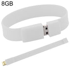 8GB Silicon Bracelets USB 2.0 Flash Disk