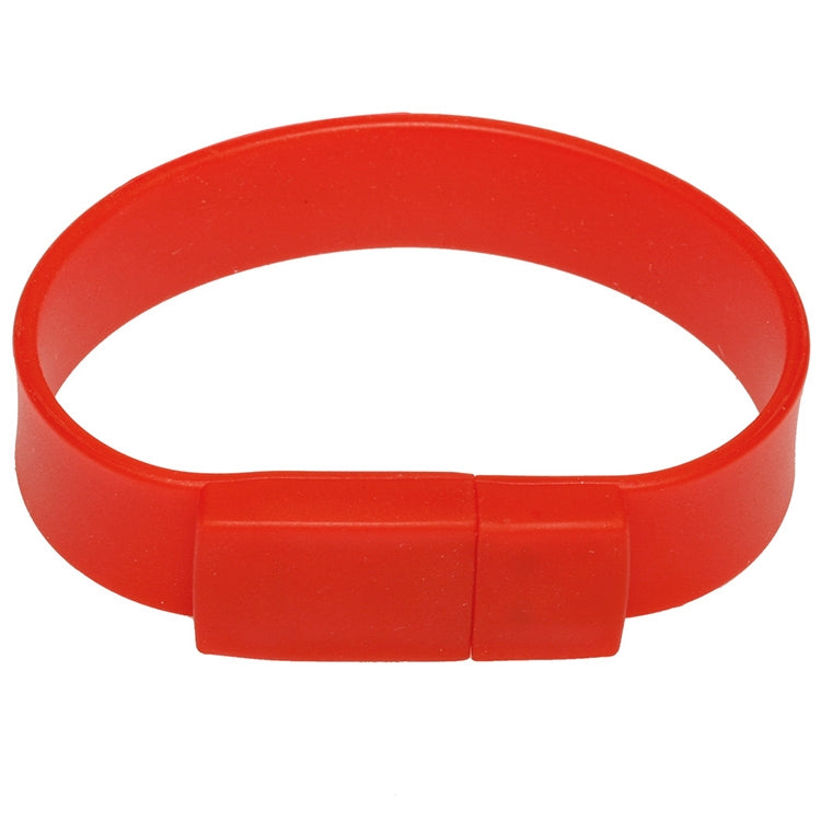 4GB Silicon Bracelets USB 2.0 Flash Disk — 4GB
