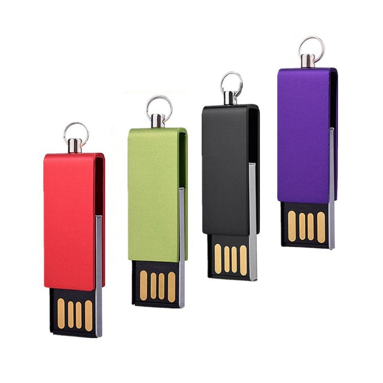 Mini Rotatable USB Flash Disk — 2GB (Red)