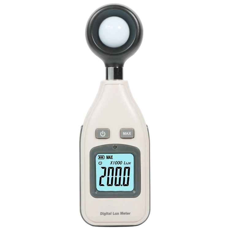 BENETECH Digital Light Lux Meter for Factory / School / House Various Occasion, Range: 0-200, 000 Lux