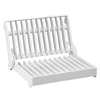 Foldable Dish Drip Rack Plate Holder