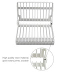 Foldable Dish Drip Rack Plate Holder