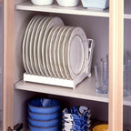 Foldable Dish Drip Rack Plate Holder