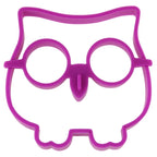Cartoon Owl Shape Egg Frying Ring Mold Silicone Egg Fried Mould Omelette Mold