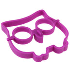 Cartoon Owl Shape Egg Frying Ring Mold Silicone Egg Fried Mould Omelette Mold