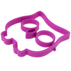Cartoon Owl Shape Egg Frying Ring Mold Silicone Egg Fried Mould Omelette Mold