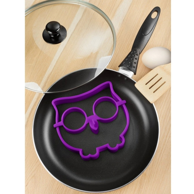 Cartoon Owl Shape Egg Frying Ring Mold Silicone Egg Fried Mould Omelette Mold