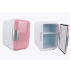 4L Mini Car Refrigerator Electric Cooler / Warmer, Random Color Delivery