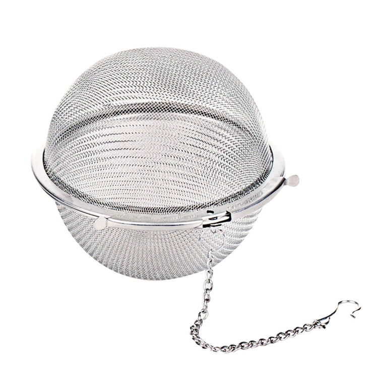 Mesh Tea Ball Infuser Stainless Steel Tea Strainers, Large — Large