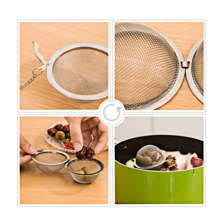 Mesh Tea Ball Infuser Stainless Steel Tea Strainers, Large — view 10